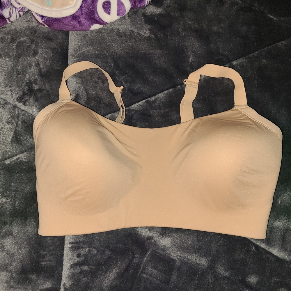 Knix One And Only Scoop M++Seamless Tan Bra